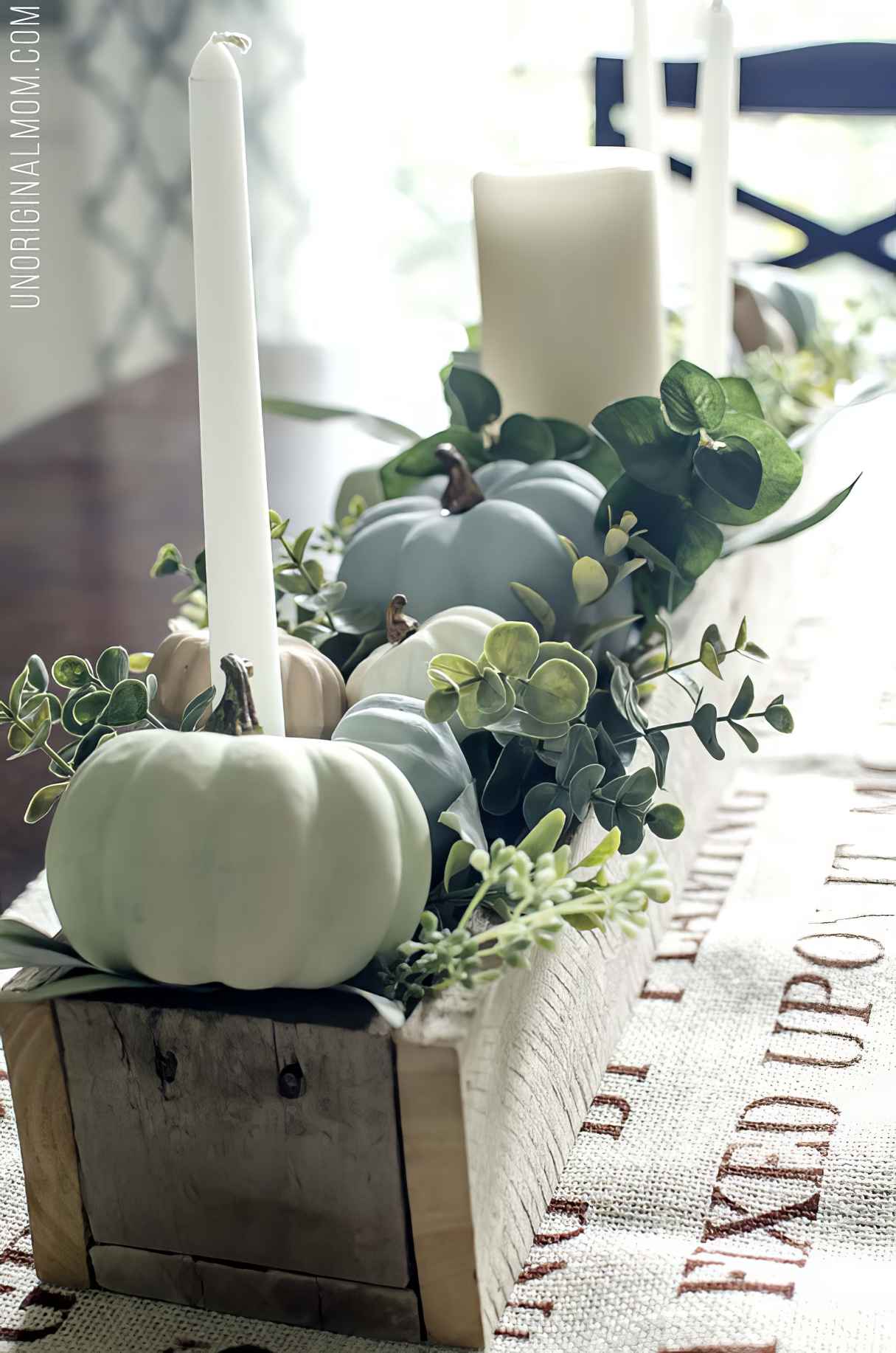 Chalk & Pumpkins for an Elegant Fall