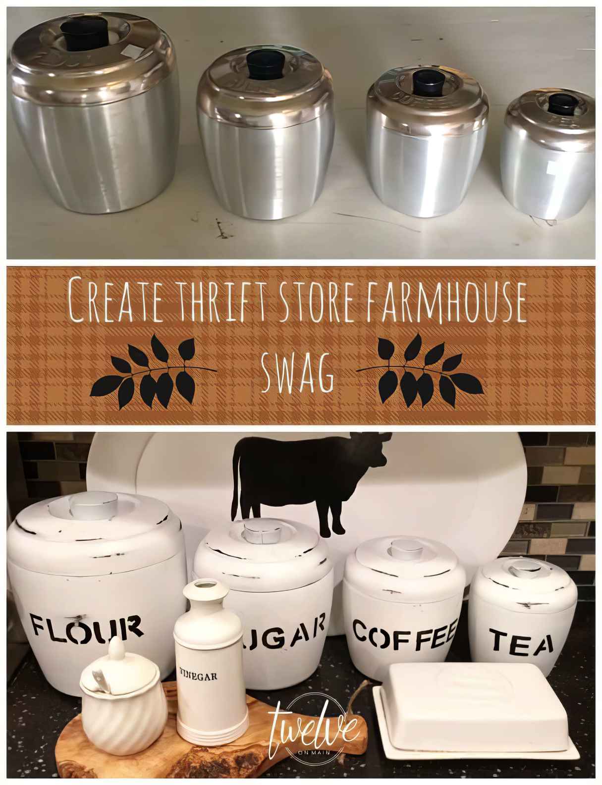DIY Farmhouse Jars
