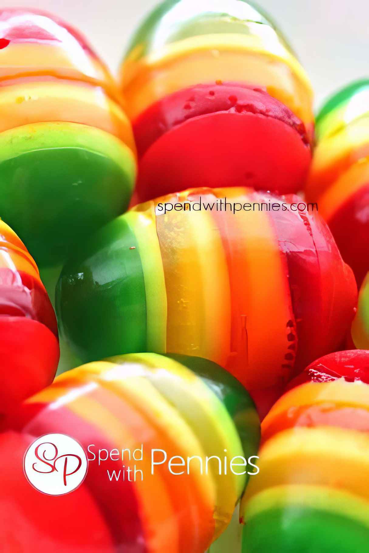 Easter Eggs Made Of Colorful Gelatin