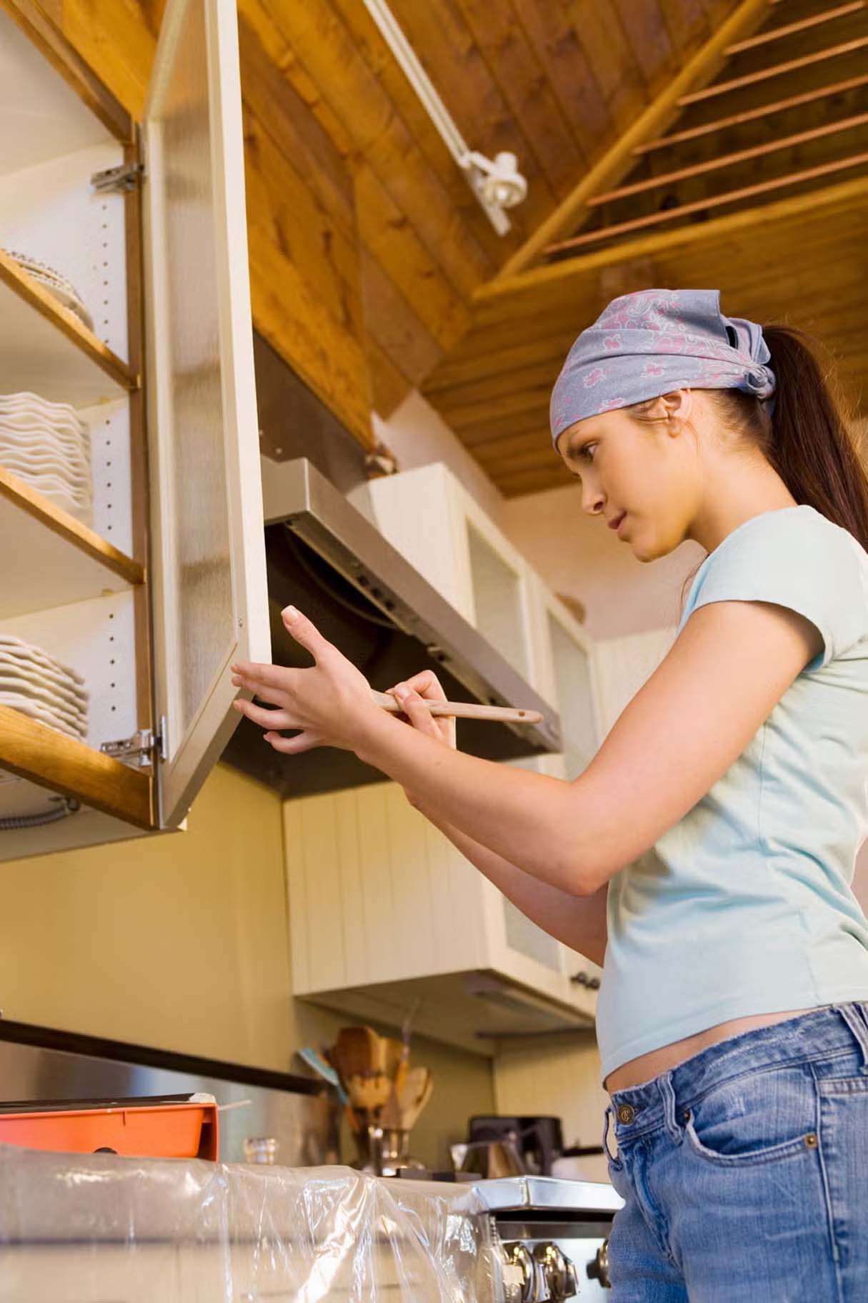 Paint Kitchen Cabinet (Including Laminate)