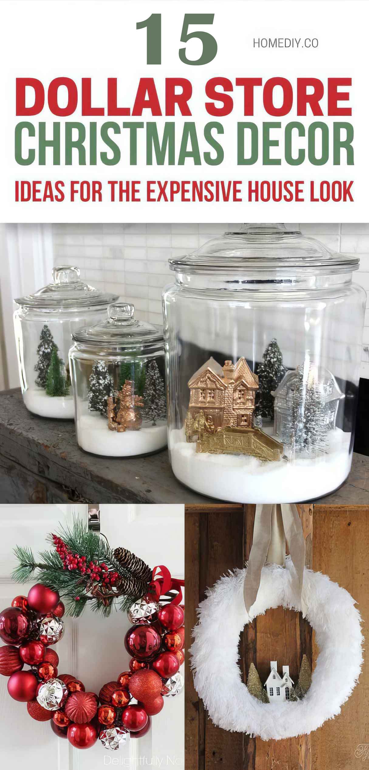 Dollar Tree Christmas Decoration