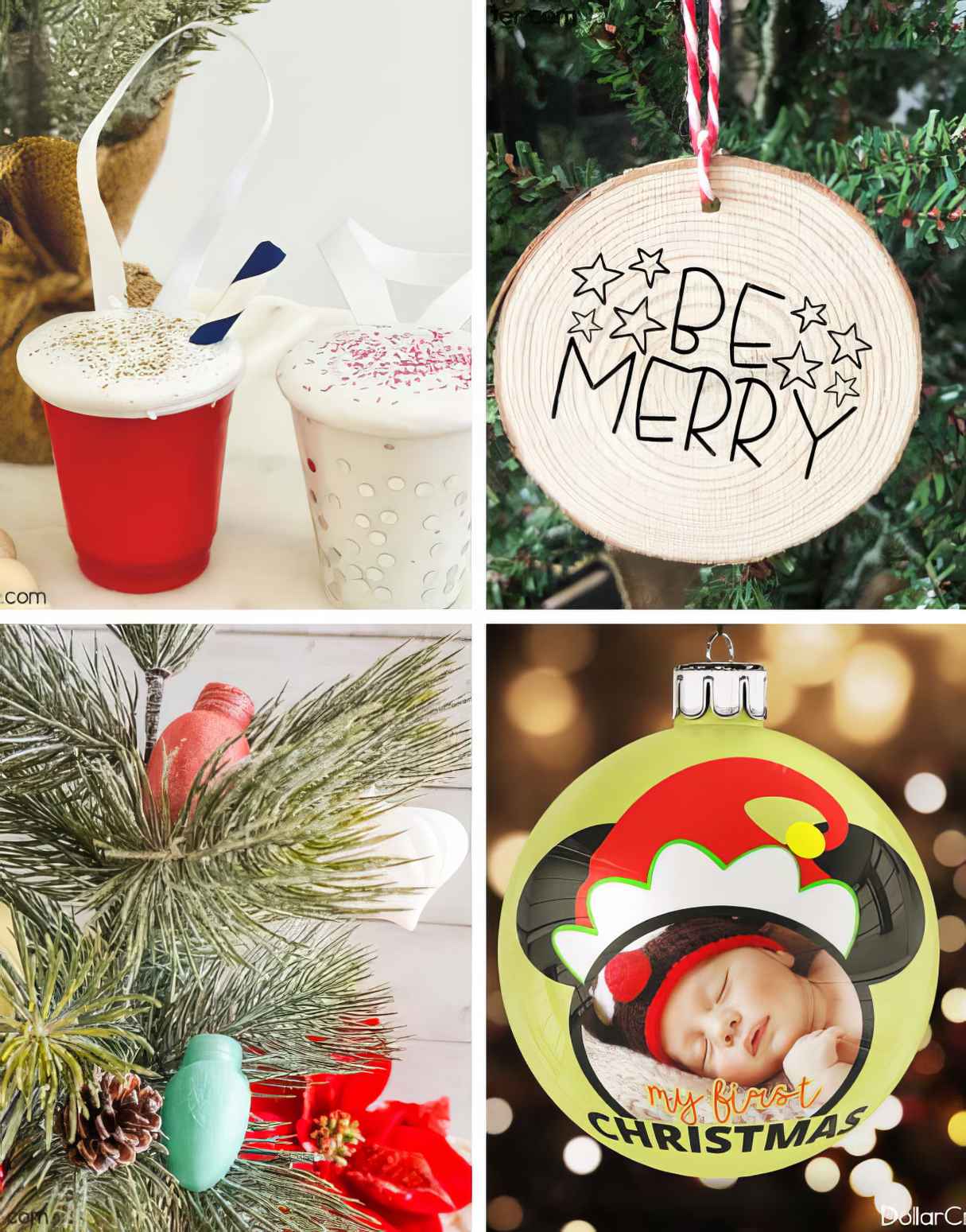 Try Dollar Tree Christmas Crafts!