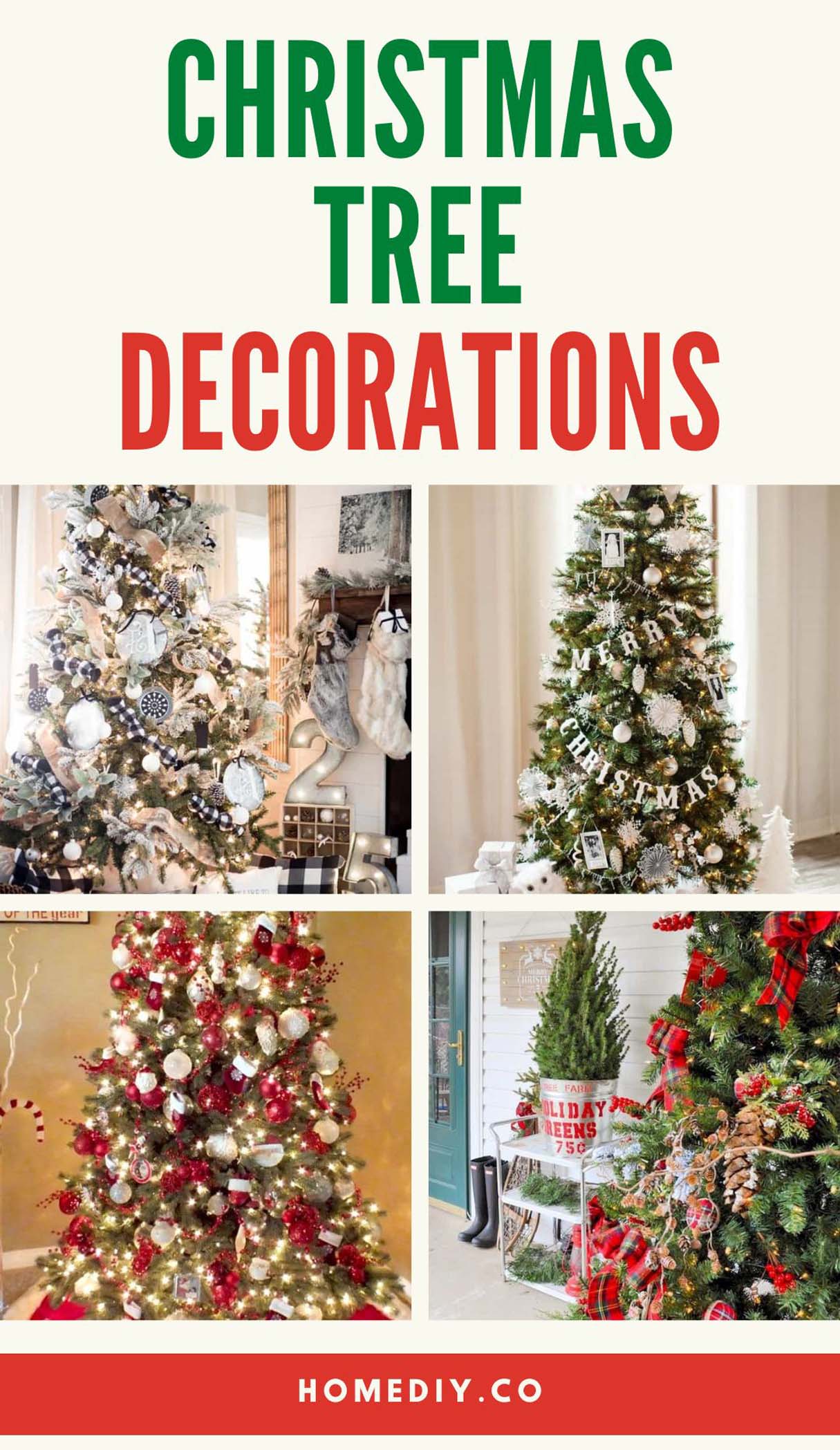 16 Christmas Tree Decorating Ideas
