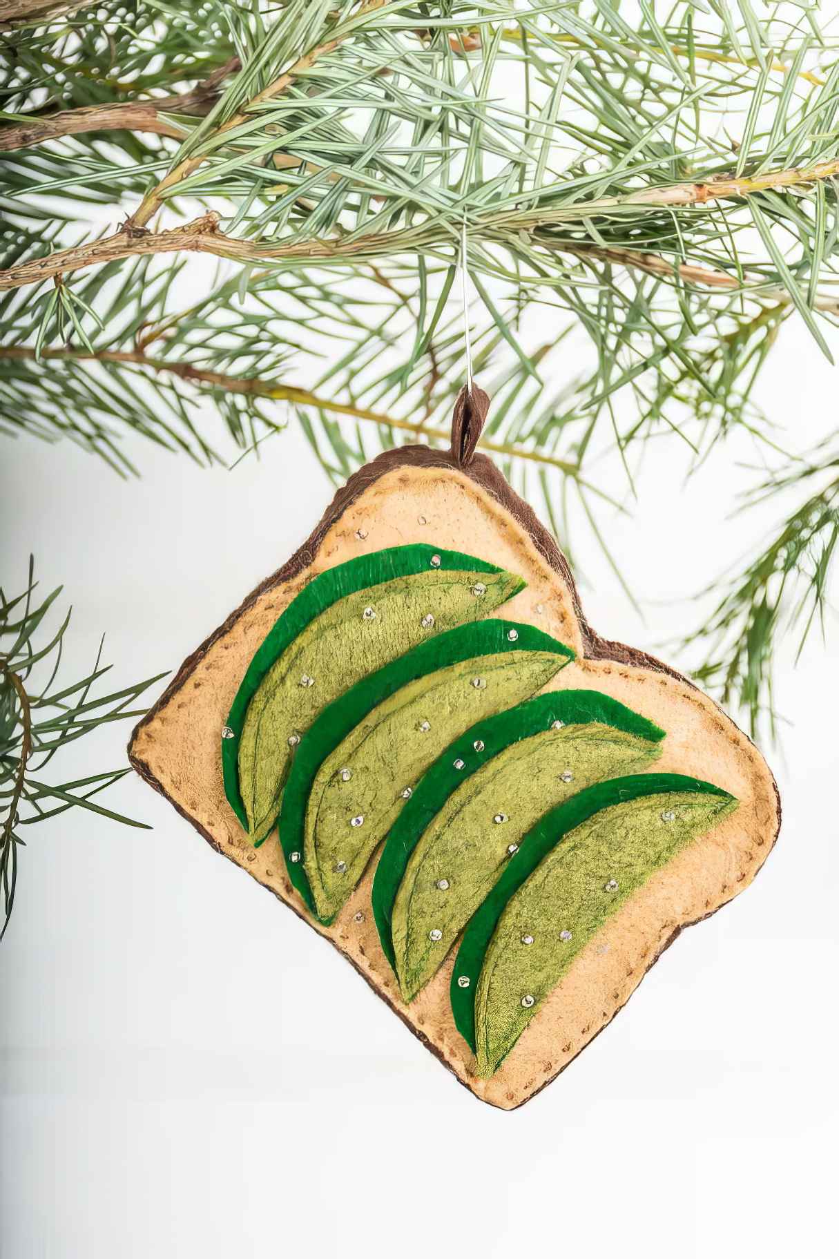 Avocado Toast Christmas Decorating
