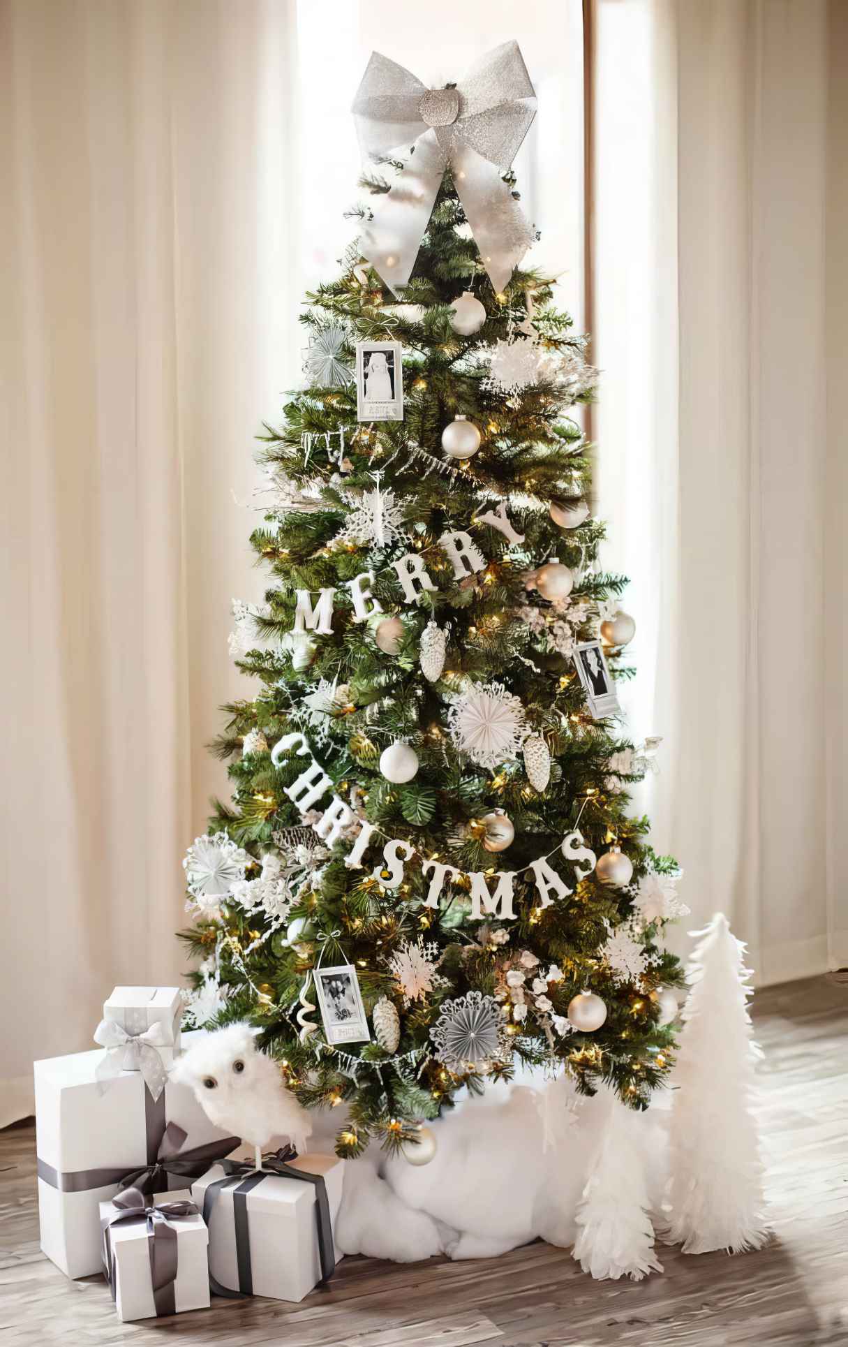 How To Make a Christmas Tree Garland