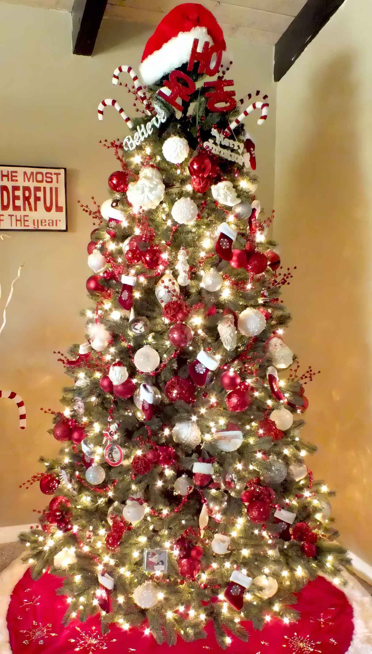 Santa Christmas Tree