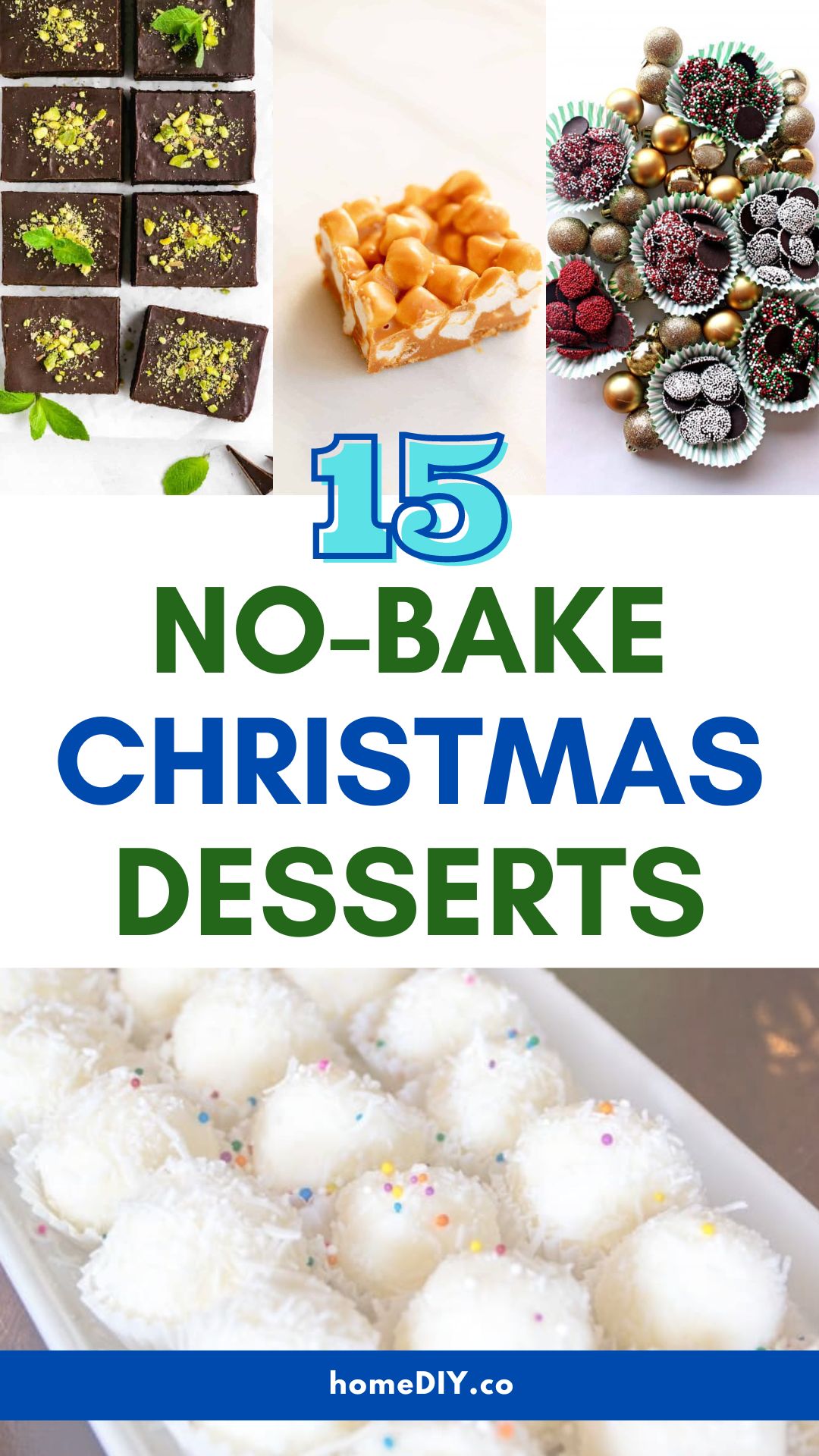 no bake christmas treats