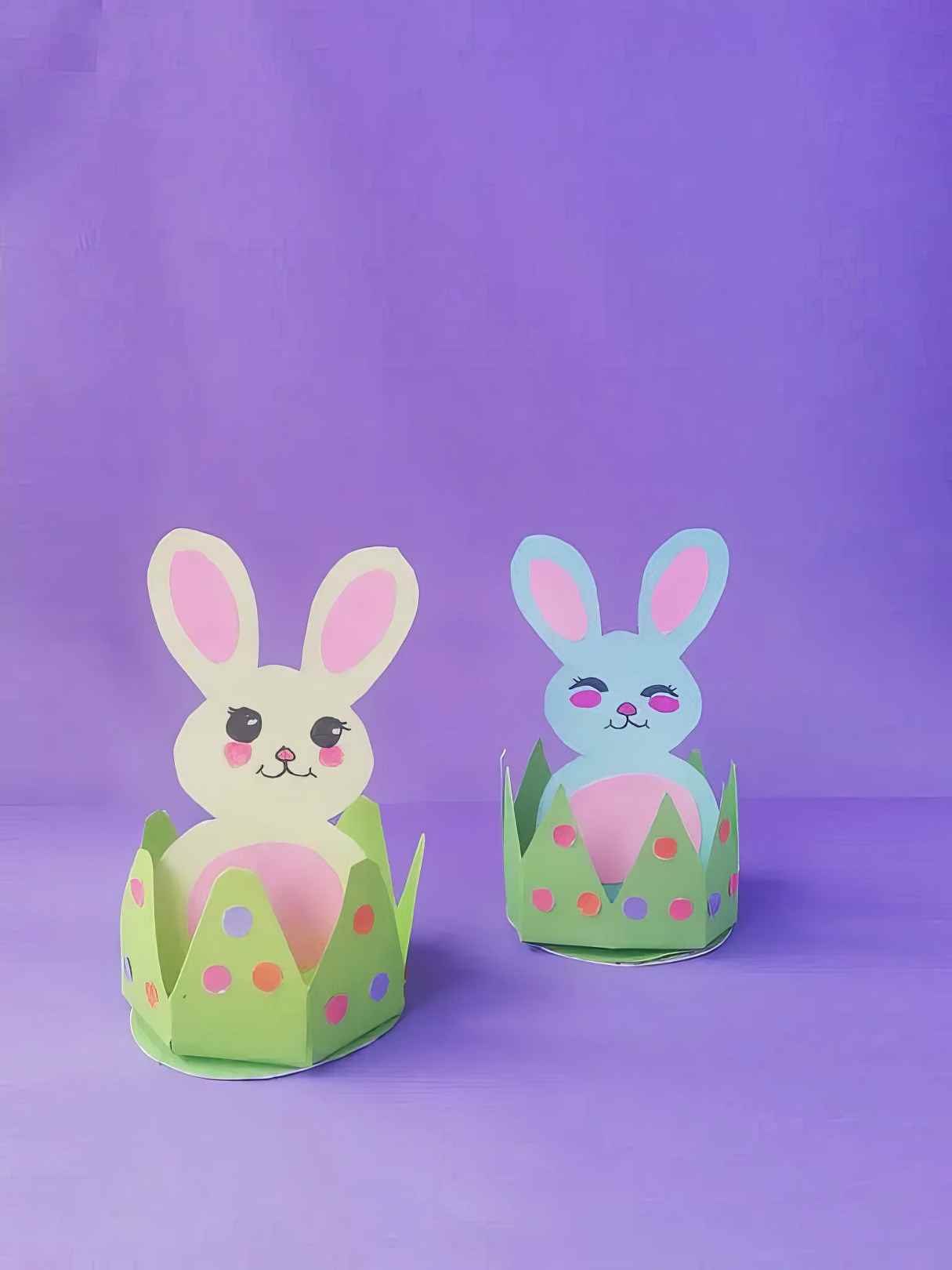 DIY Easy Easter Bunny Craft For Kids