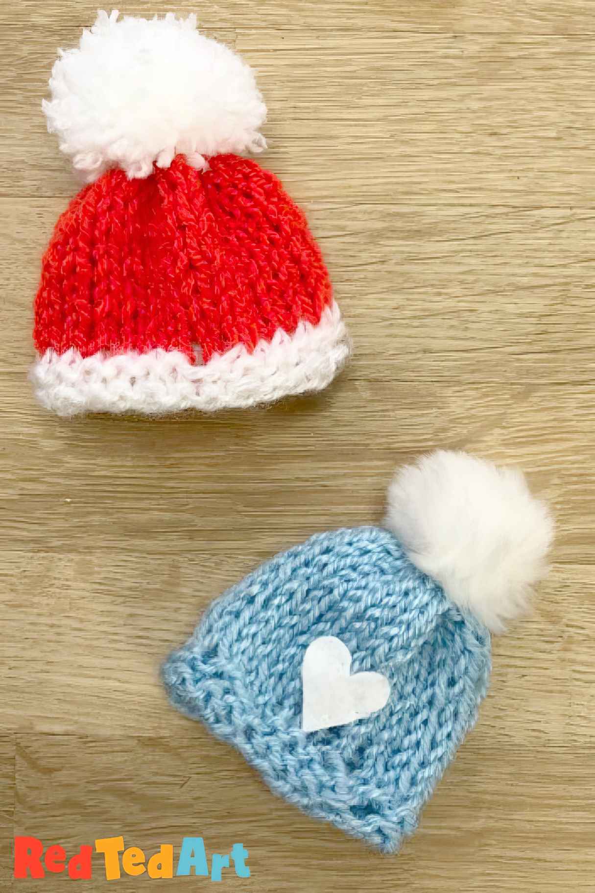 Mini Winter Hat - Best Winter Craft for Older Kids