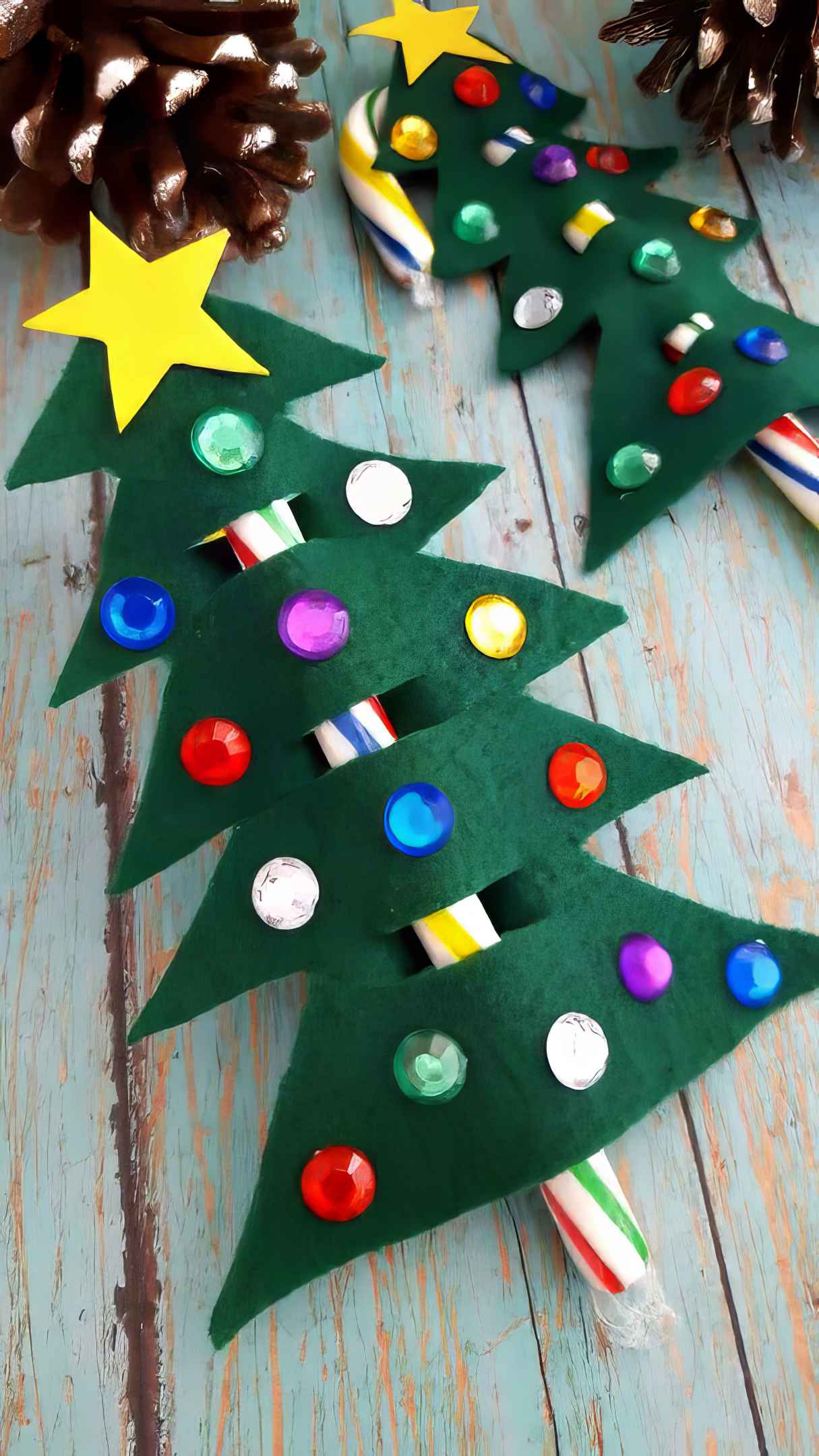 Candy Cane Christmas Tree Ornament