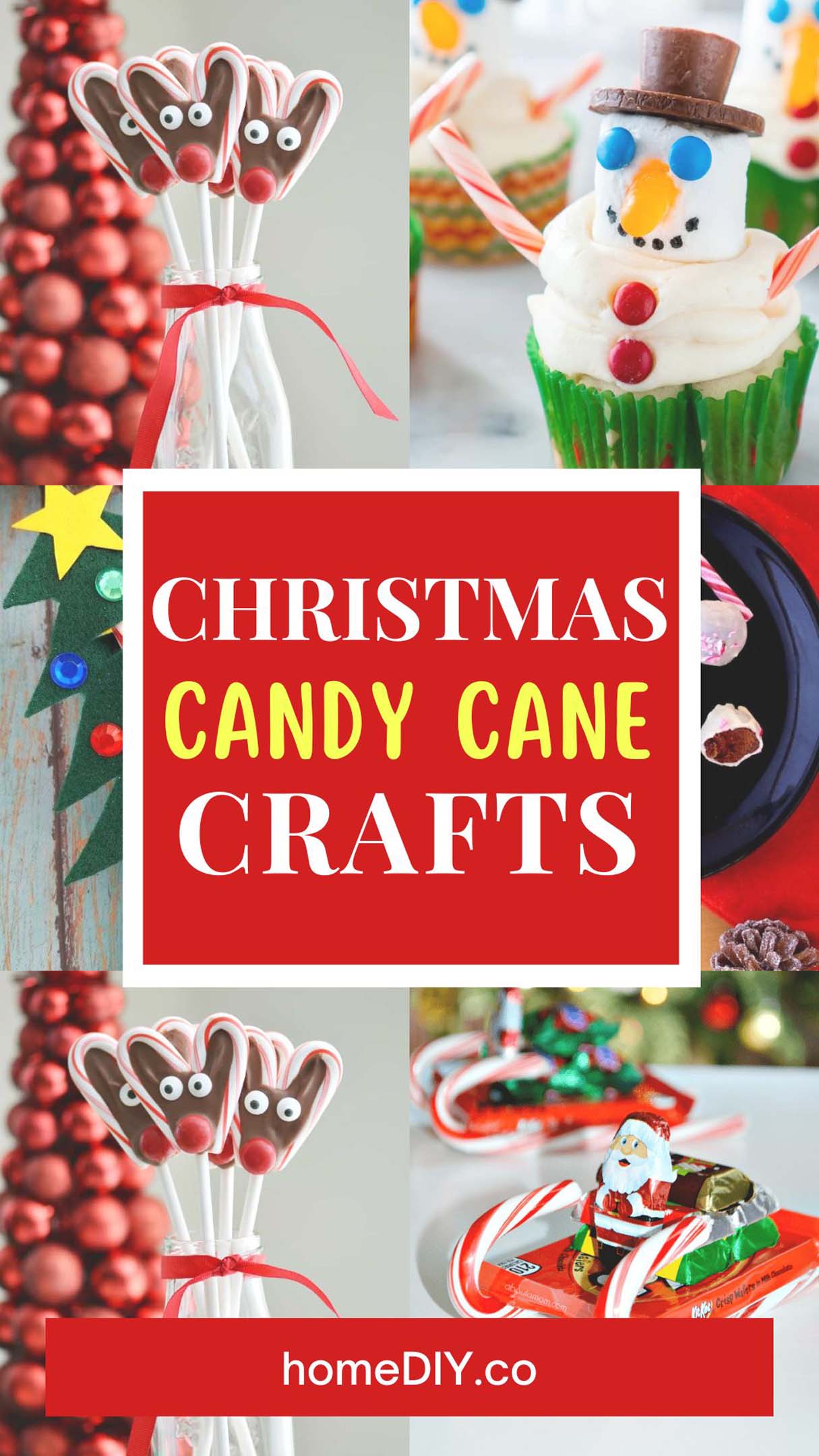 Candy Cane Christmas Craft