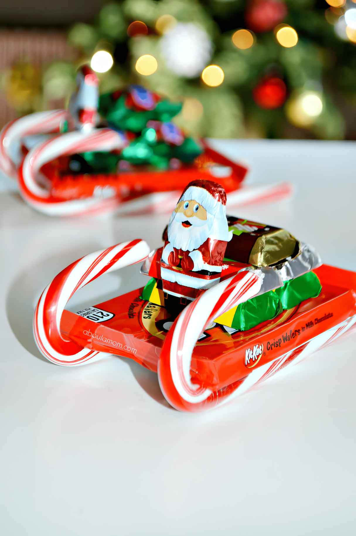 How to Make Candy Sleighs
