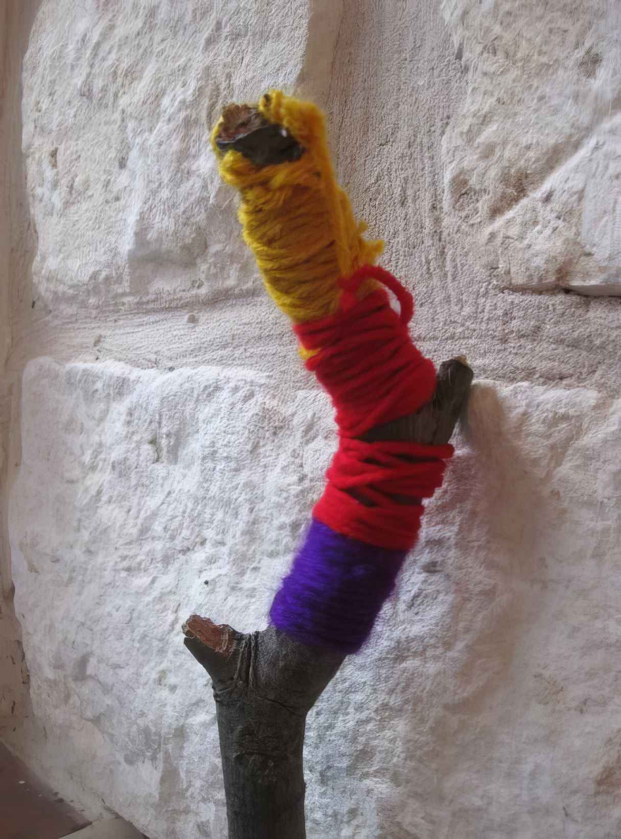 Wrapped Walking Stick