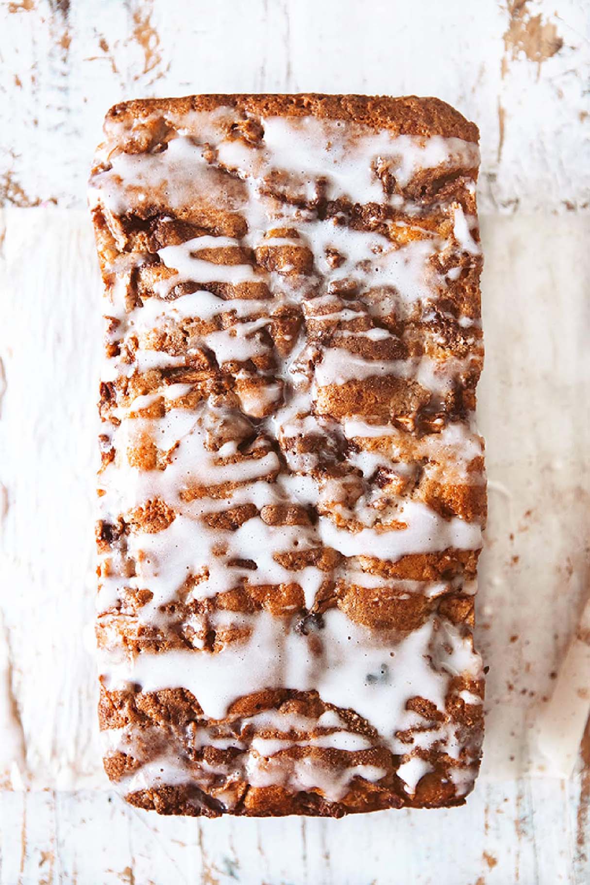 Fall Baking Apple Fritter Bread