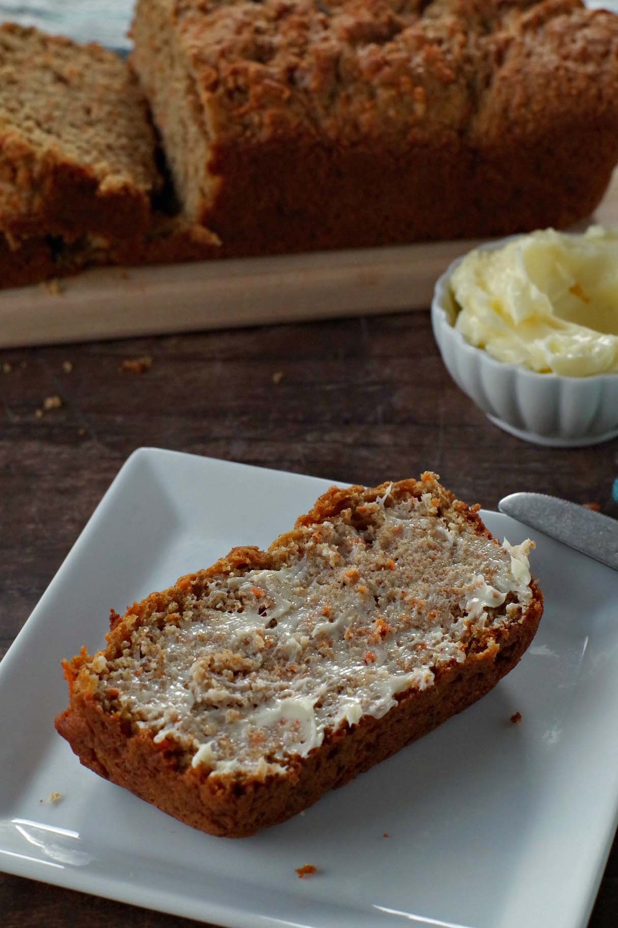 Healthy Carrot Loaf