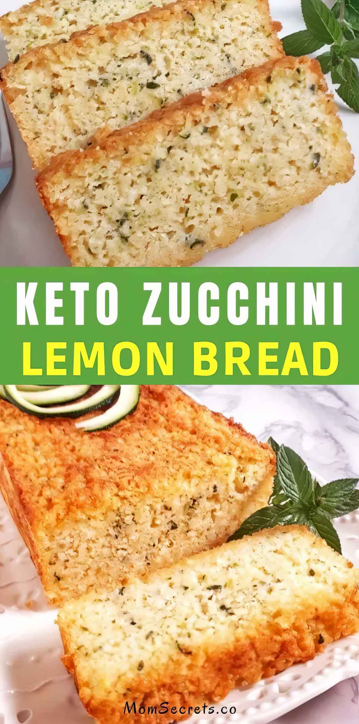 Moist Zucchini Lemon Bread