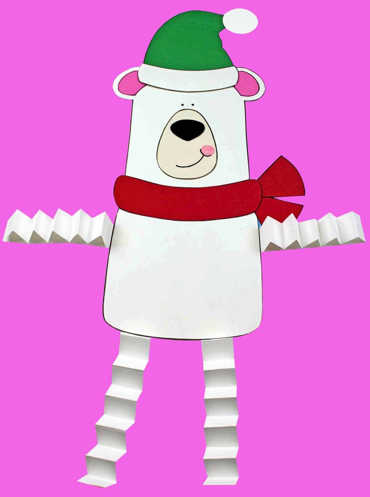 Polar Bear Craft For Preschool Kids
