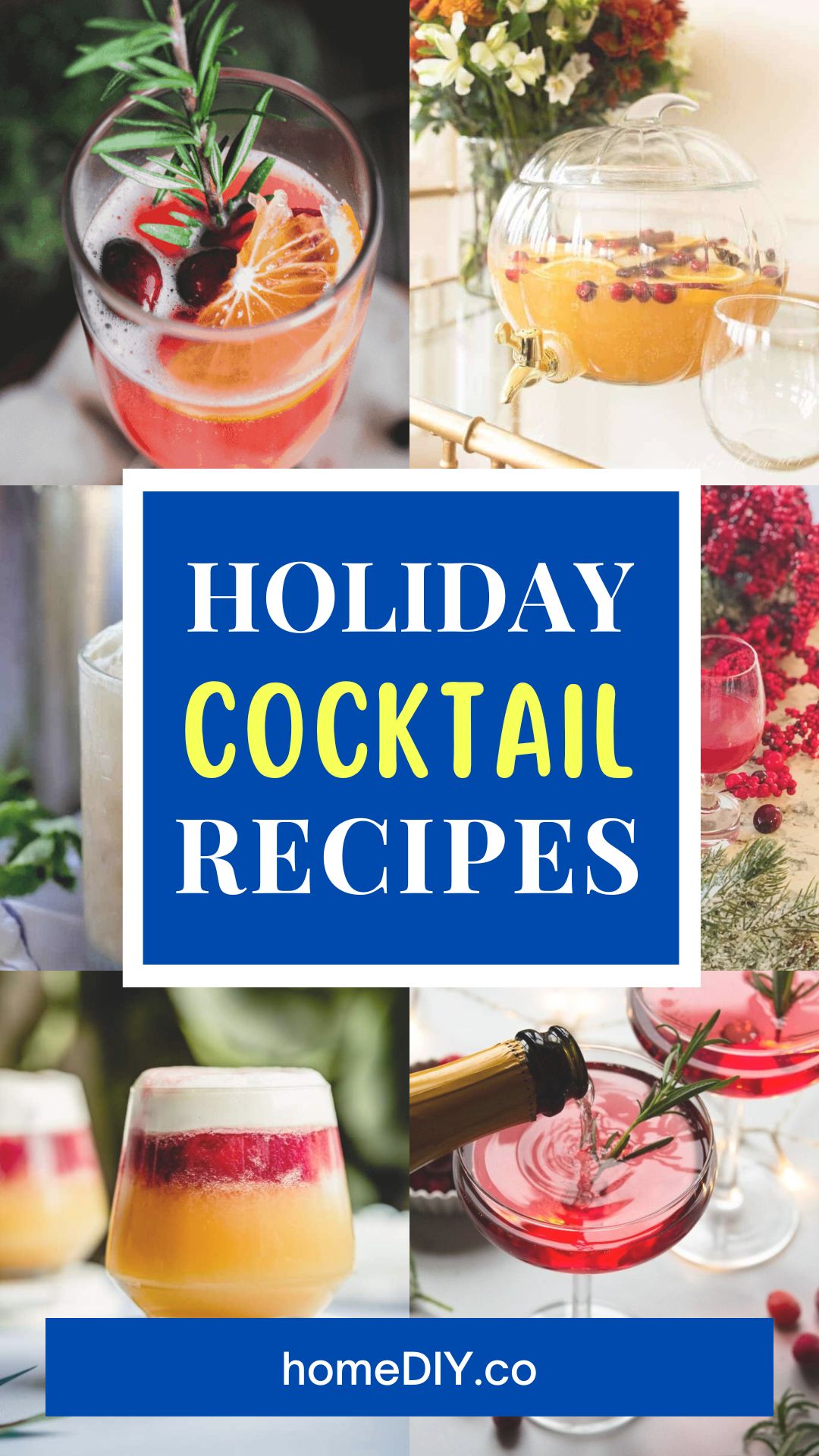 holiday cocktails recipes