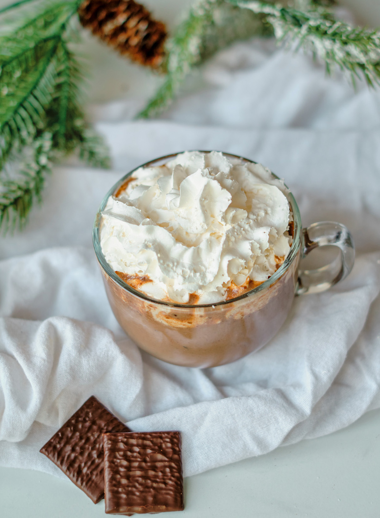 After Eight Peppermint Hot Chocolate Recipe