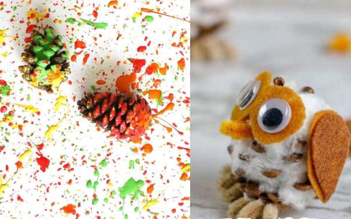 DIY Pine Cone Crafts for Kids
