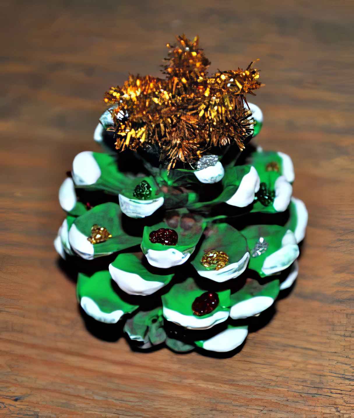 How To Make Pine Cone Christmas Trees