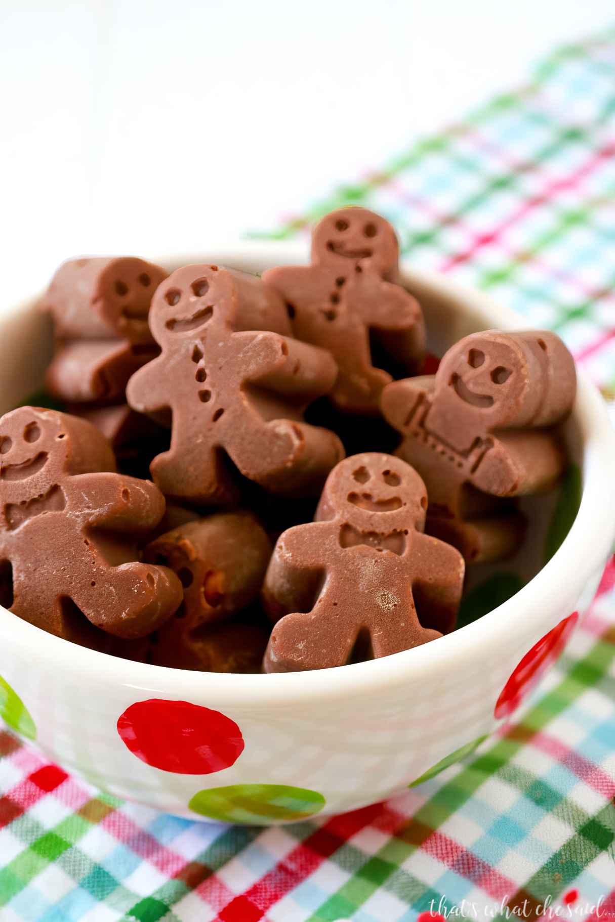 5 Minute Gingerbread Fudge