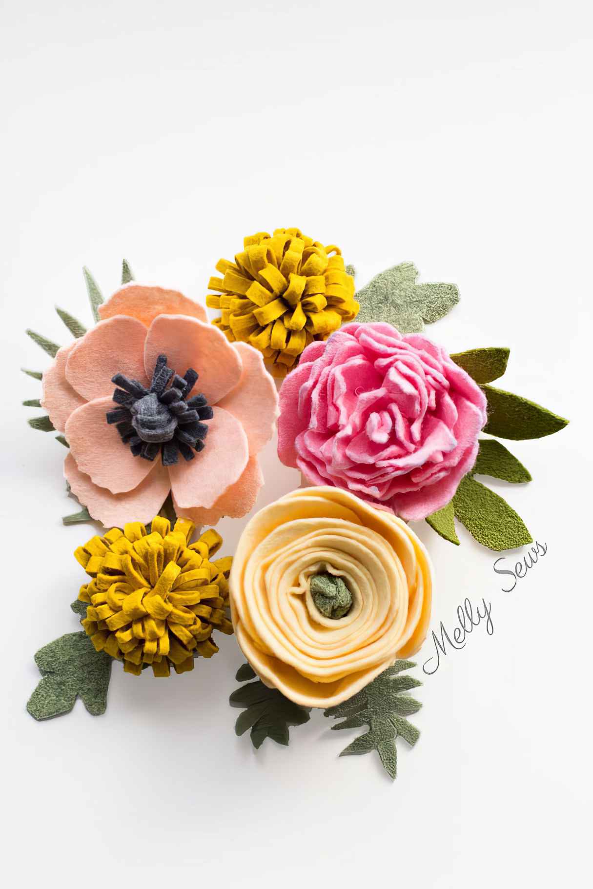 Make Felt Flowers