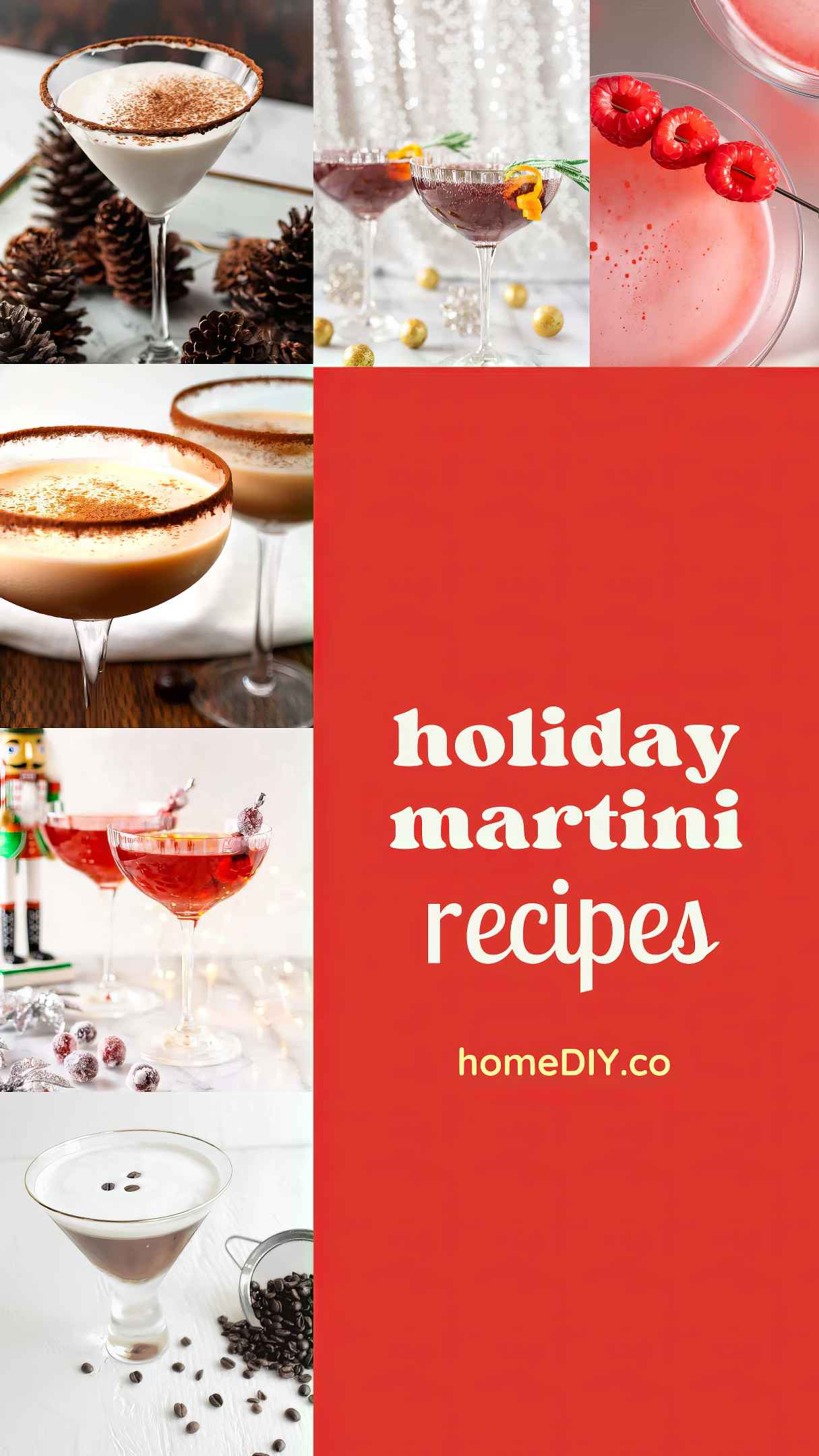 Delicious Holiday Martinis