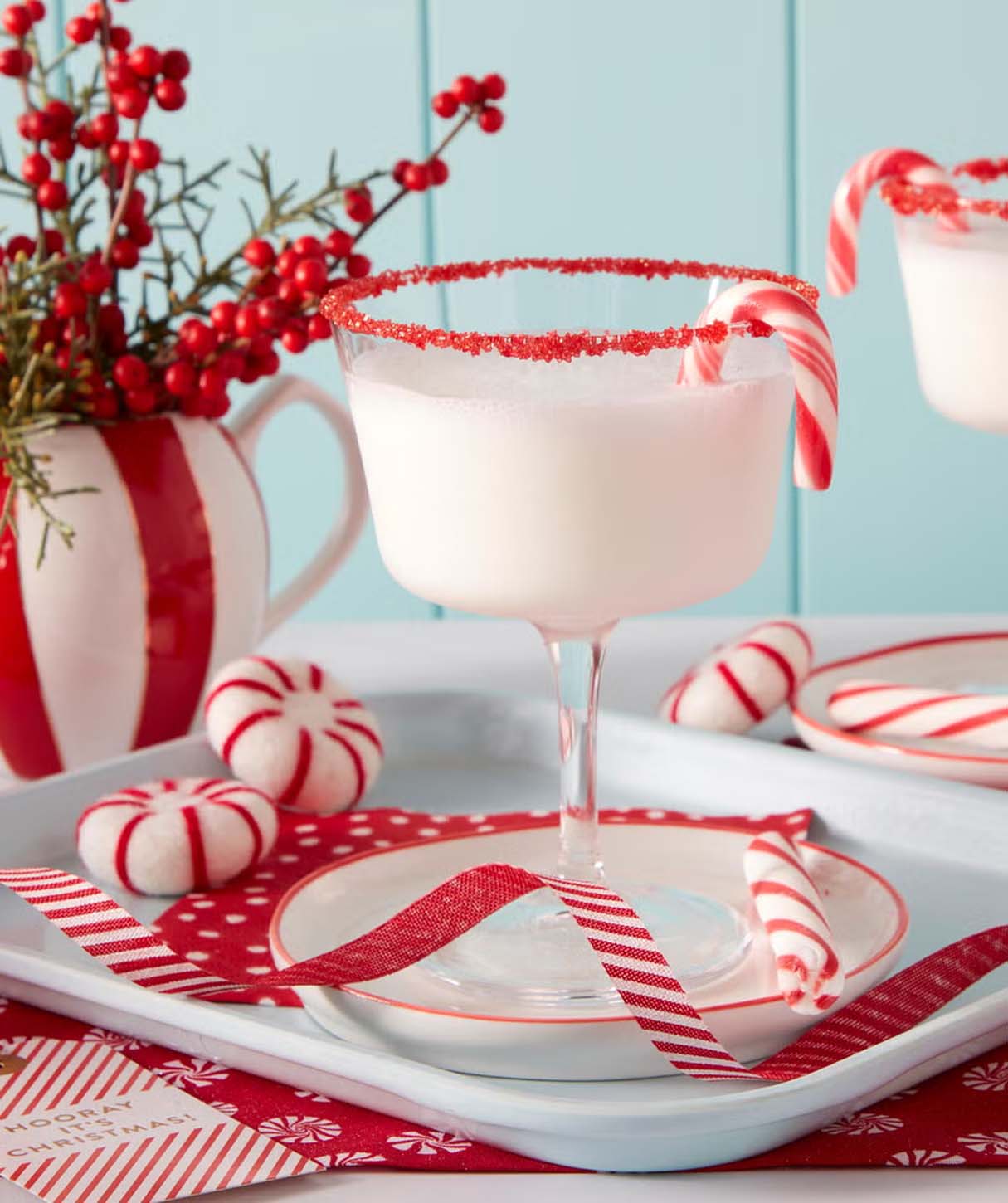Peppermint Martini for Candy Canes Lovers!