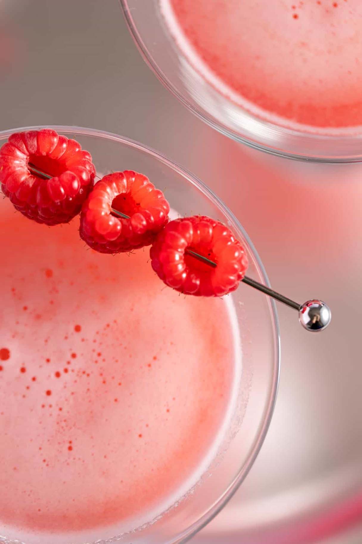 Raspberry Martini