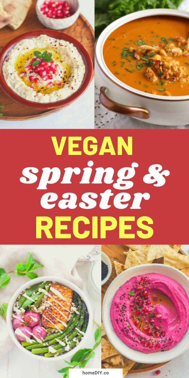 15 Healthy Vegan Easter Spring Recipes