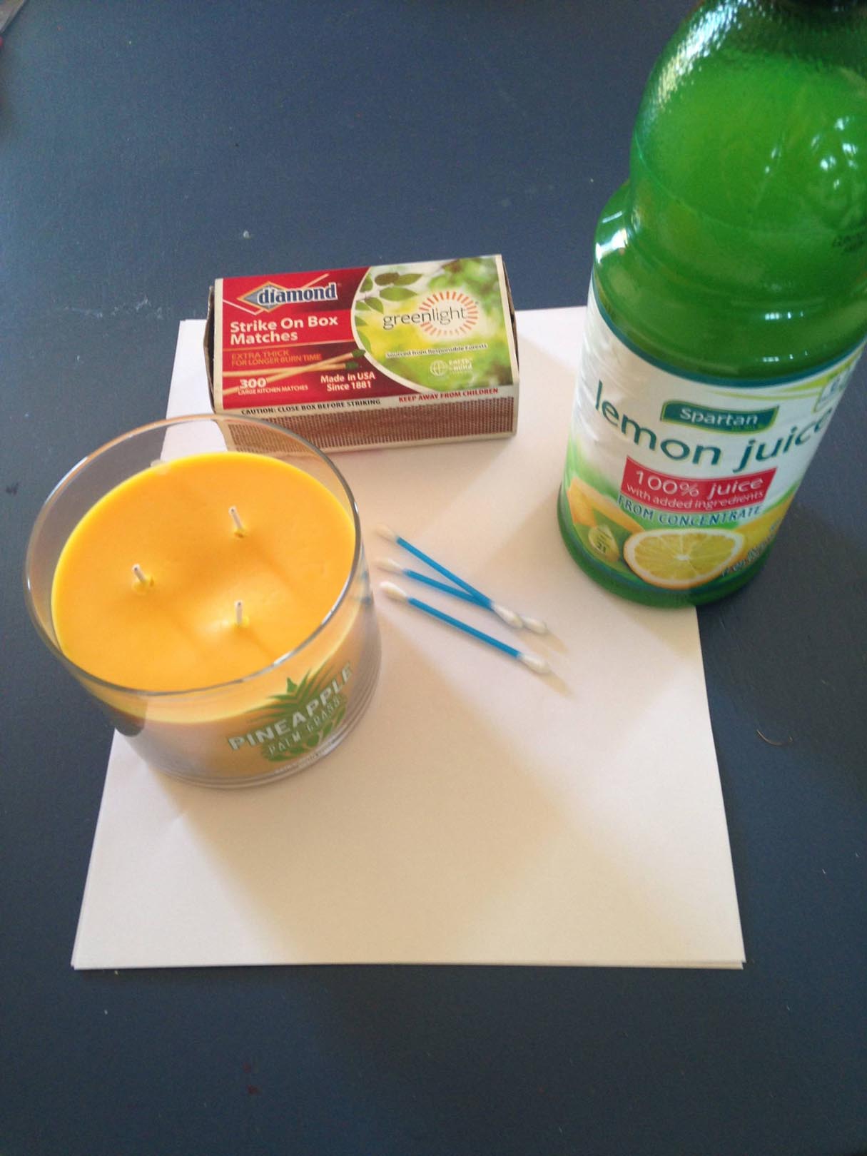 Create Invisible Ink with Lemon Juice