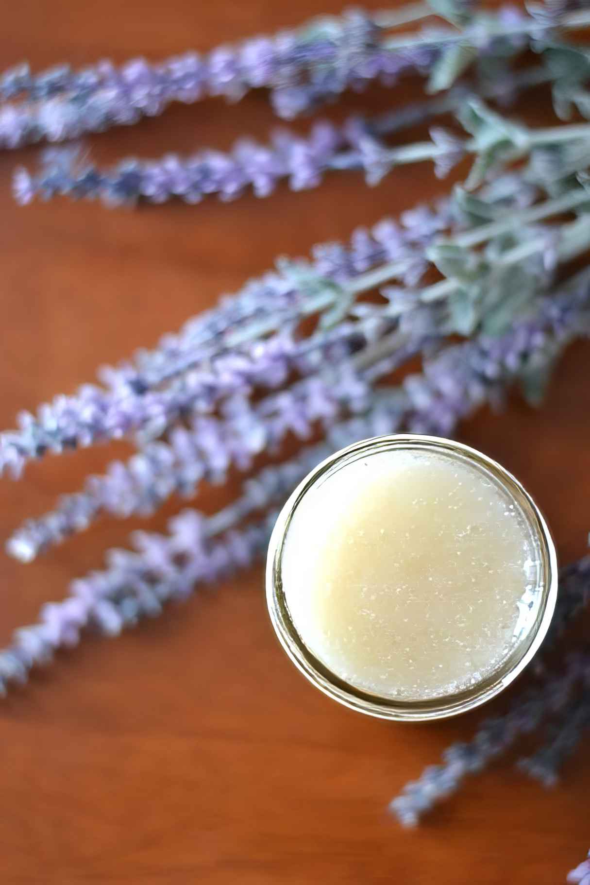 Non-Toxic Lavender Sugar Scrub