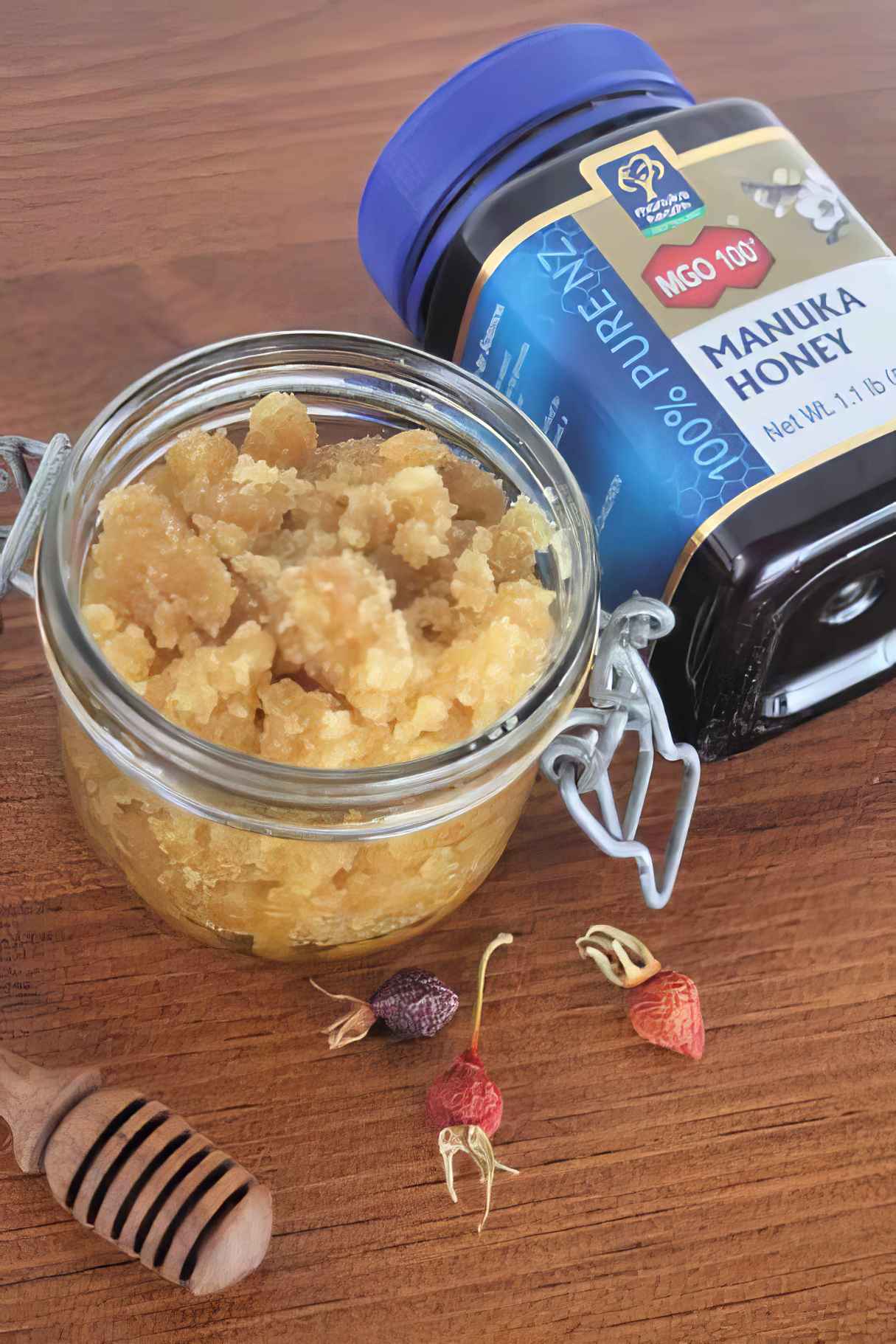 Rosehip Homemade Sugar Scrub Recipe