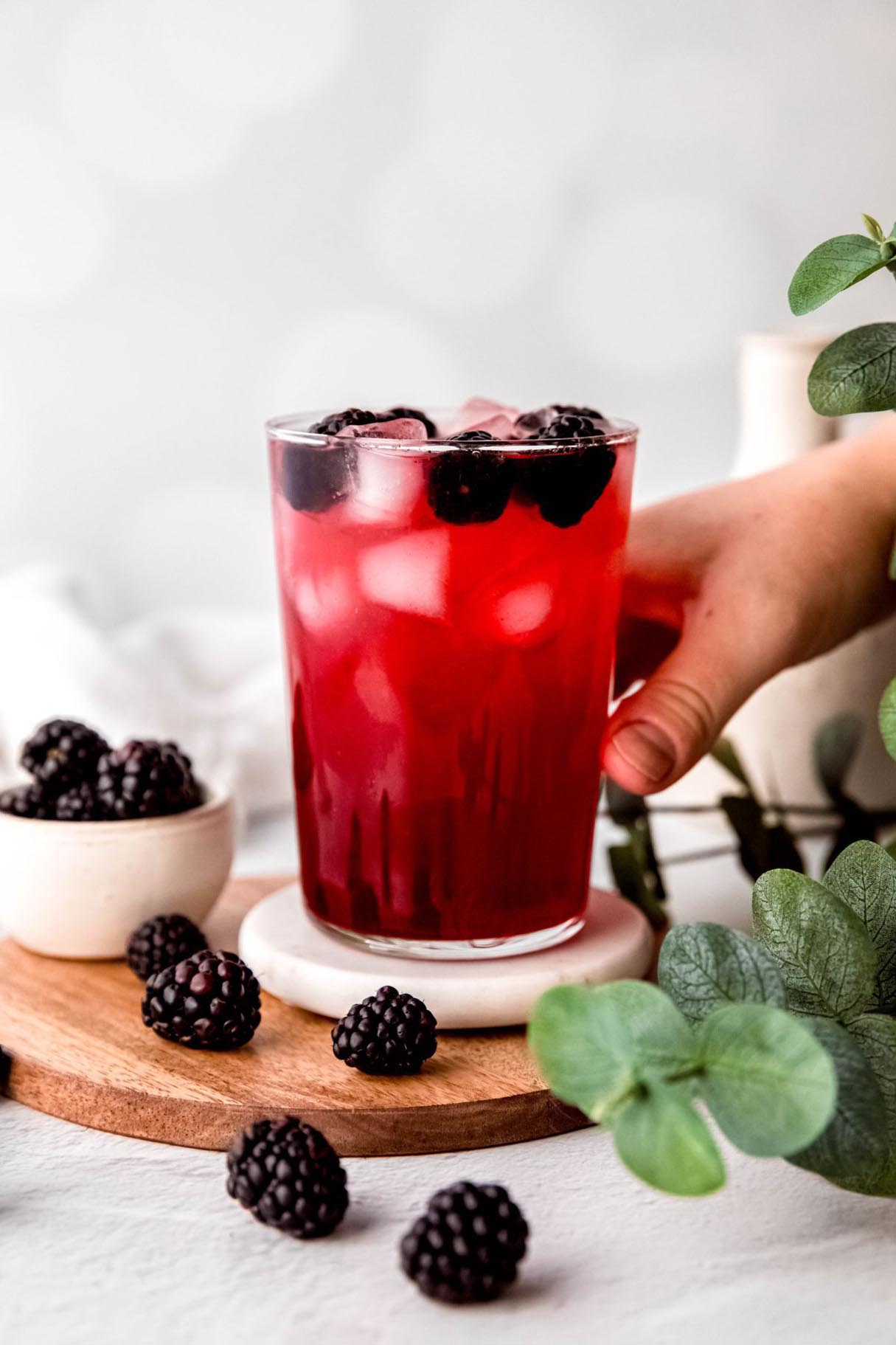 Blackberry Lemonade with Sage (Melting Pot Copycat)