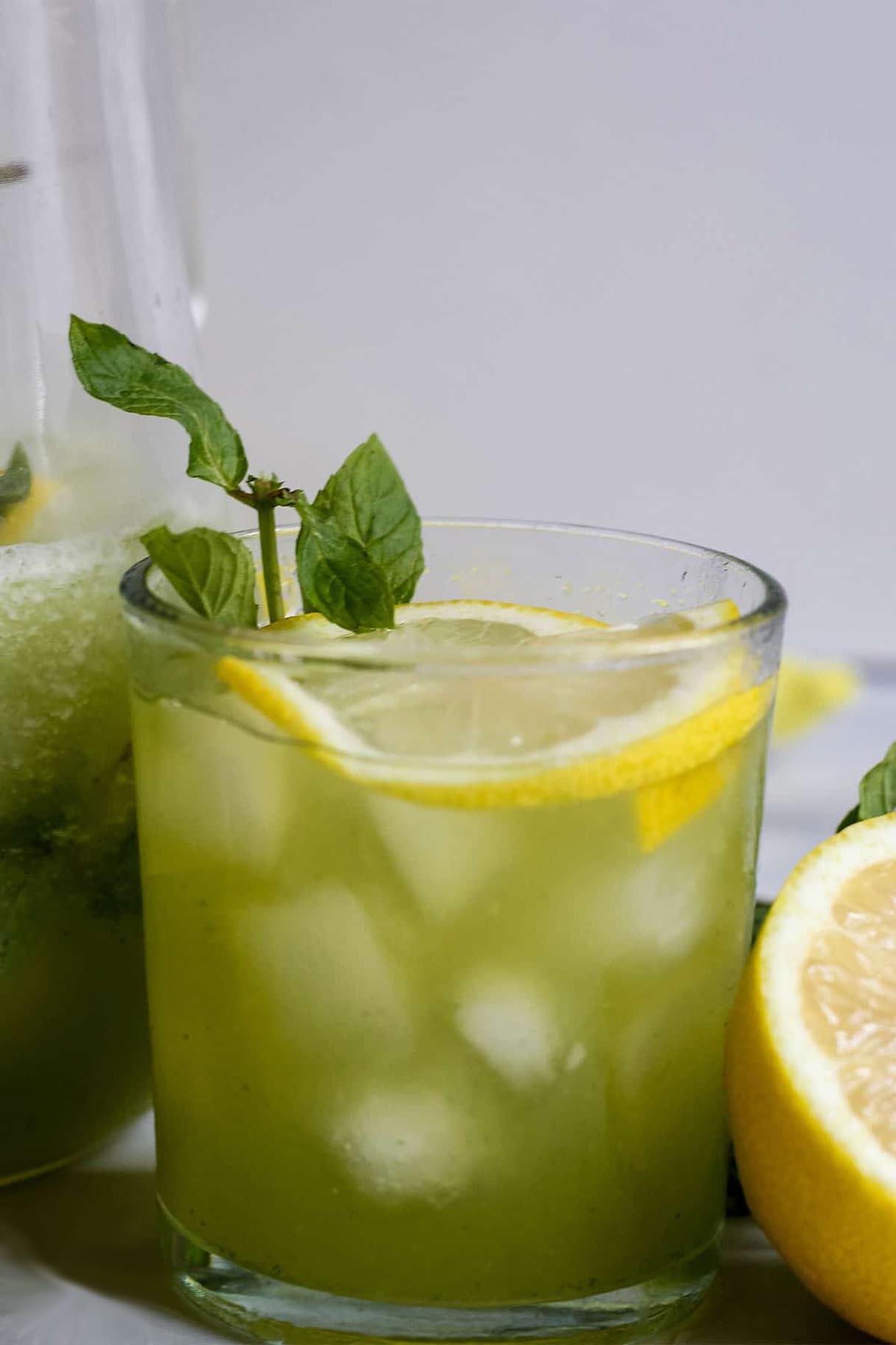 Easy Cucumber Mint Lemonade