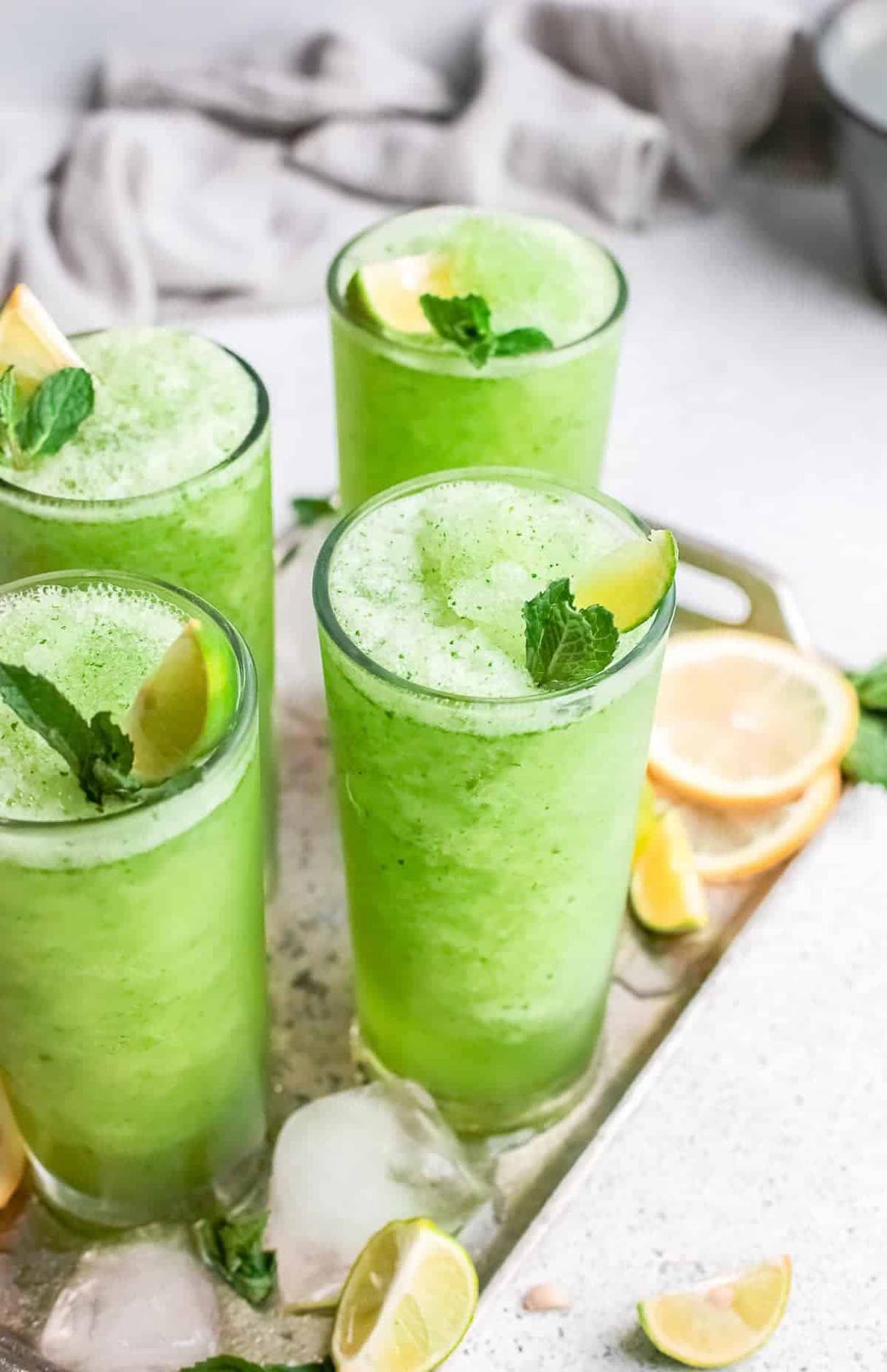 Limonana Recipe – Frozen Mint Lemonade