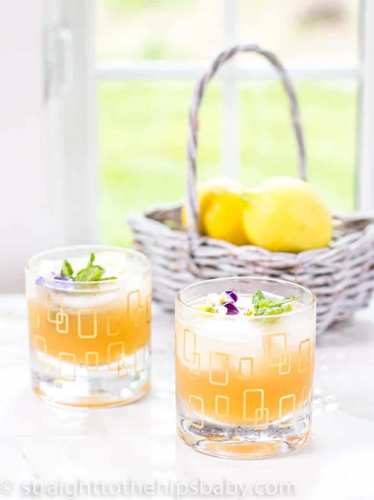 The Whiskey Pucker Up (Lemonade Cocktail)