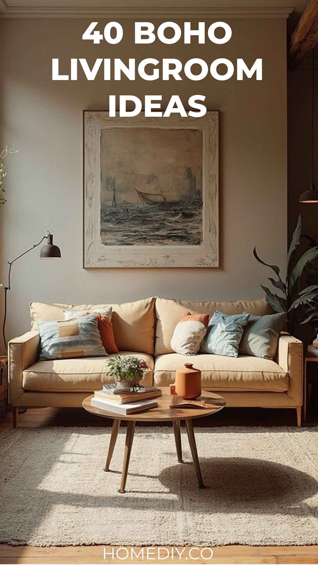 boho livingroom decor ideas