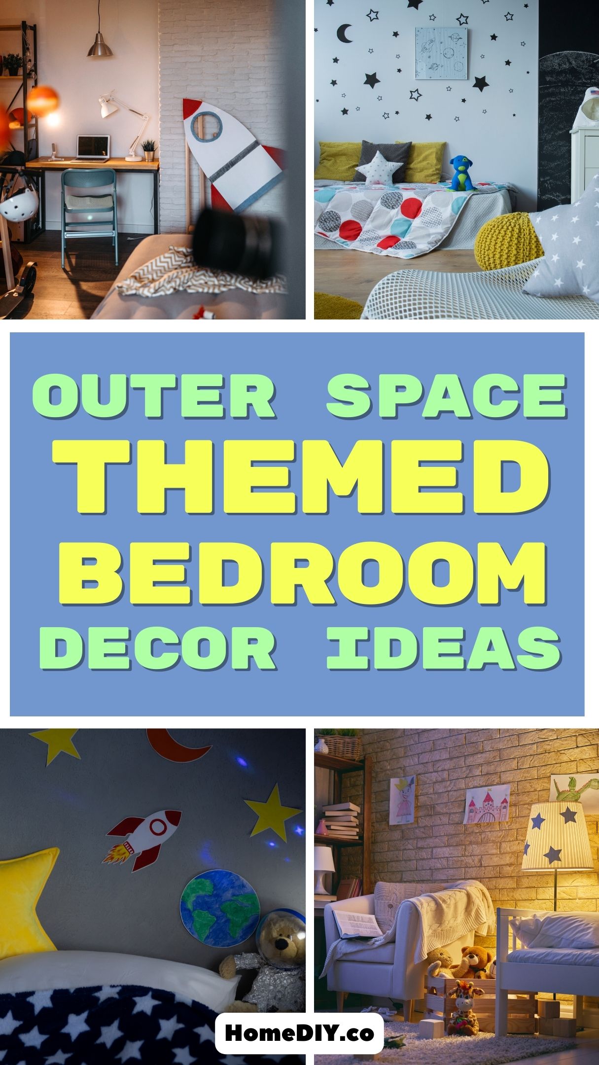 Outer Space Themed Bedroom Decor Ideas