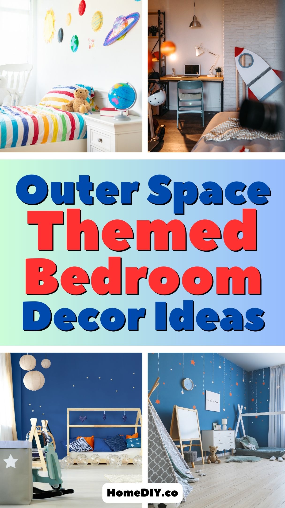 Outer Space Themed Bedroom Decor Ideas