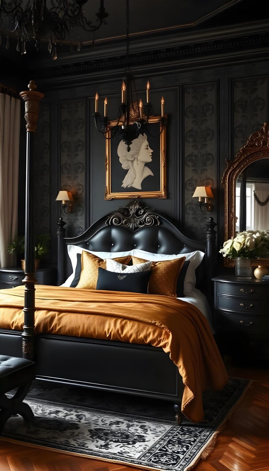 Best Gothic Bedrooms Decor
