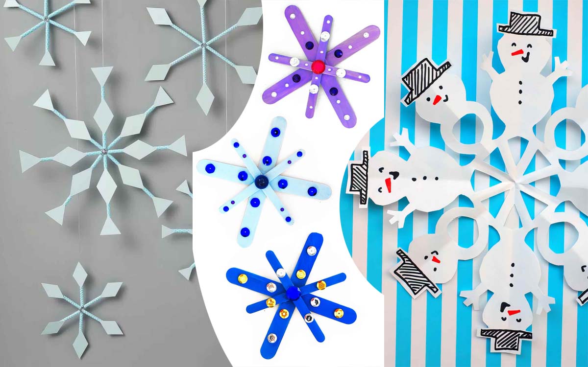 Easy Snowflakes Crafts