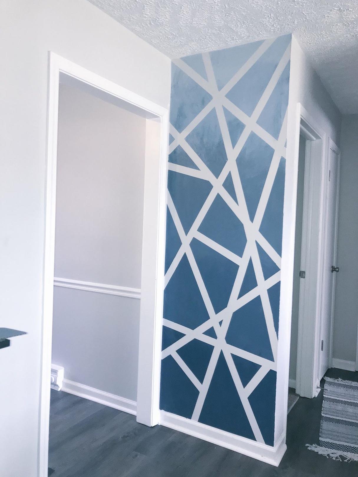 Blue Geometric Patterns