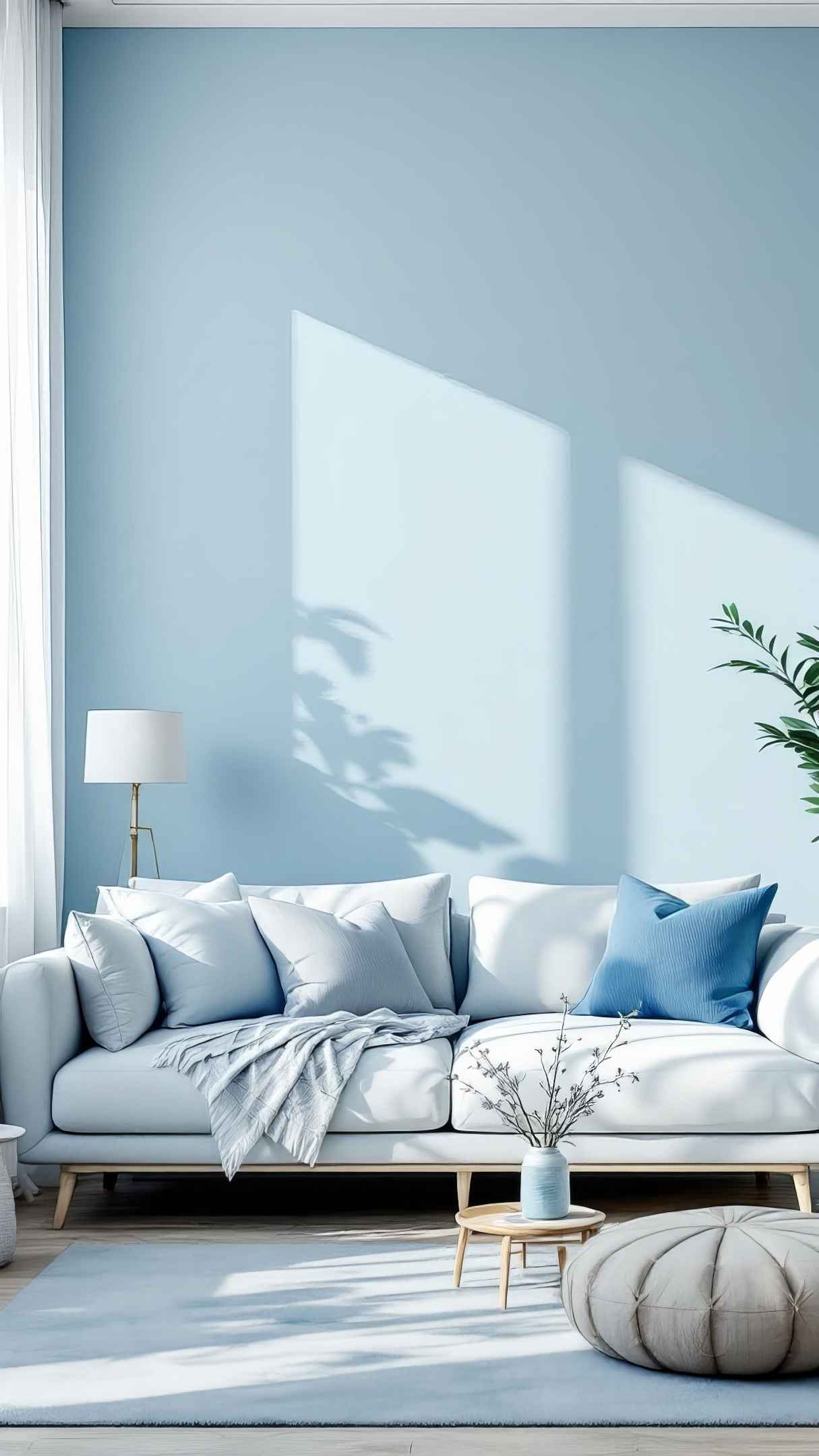 Soft Blue Pastel Decor