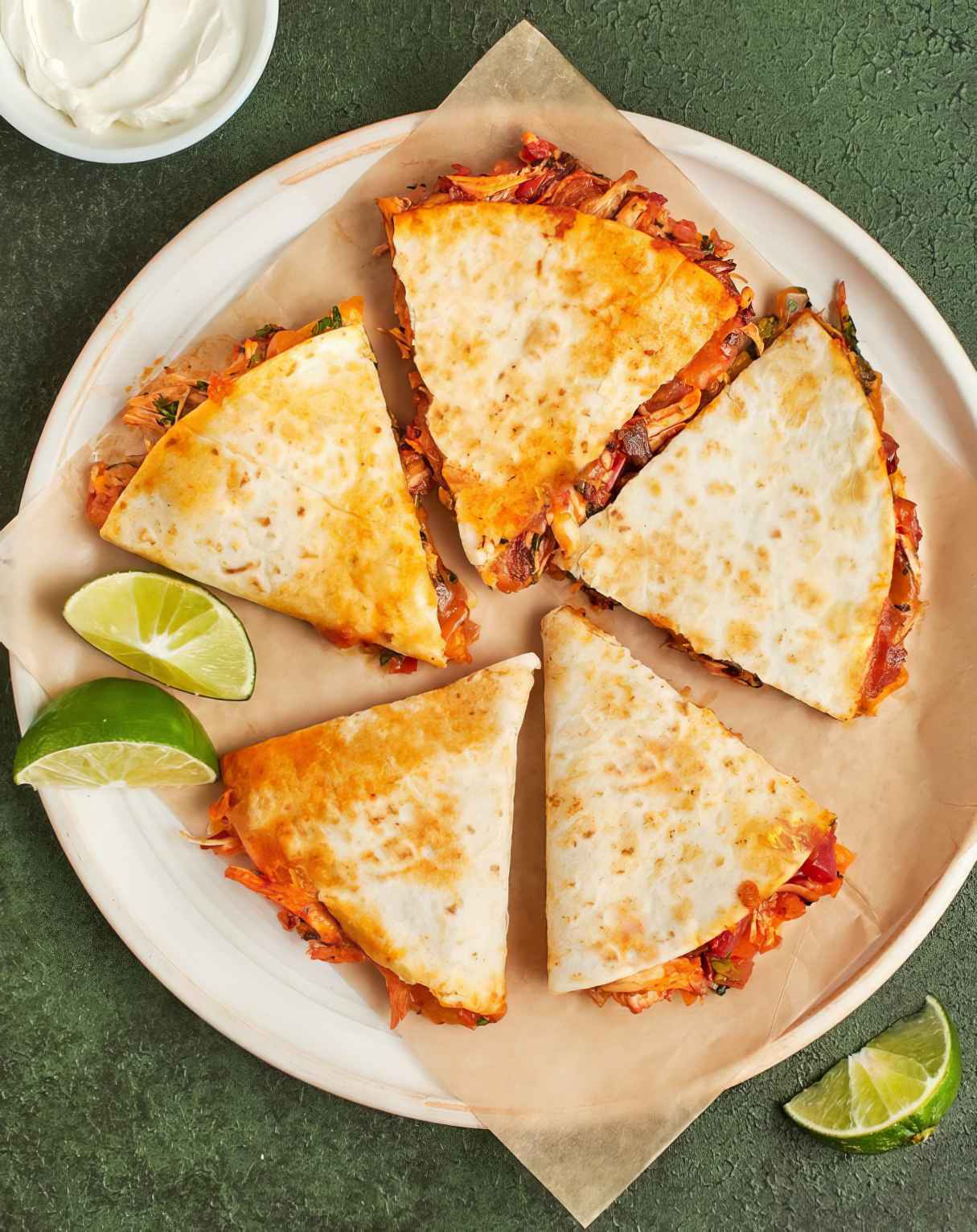 Chipotle Chicken Quesadillas