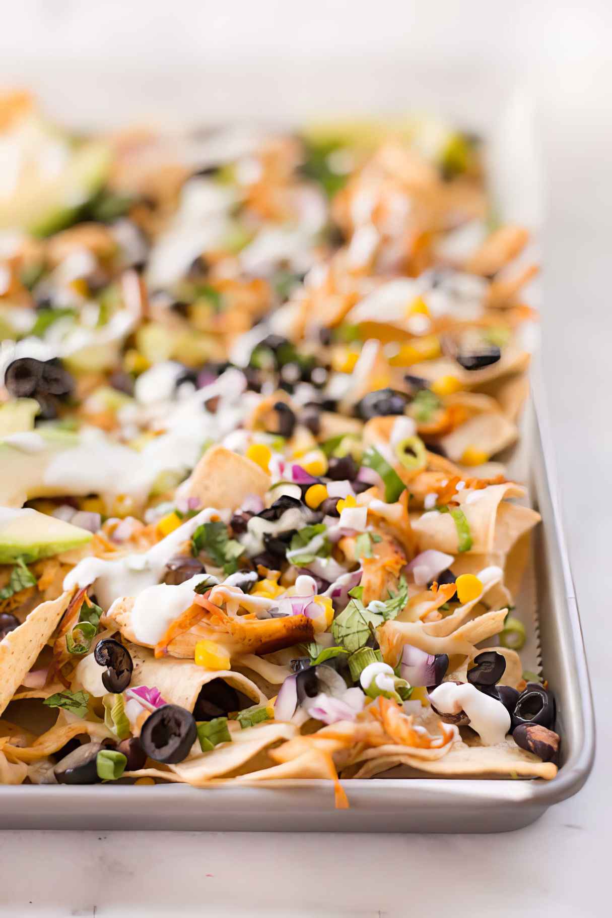 Shredded Chicken Nachos