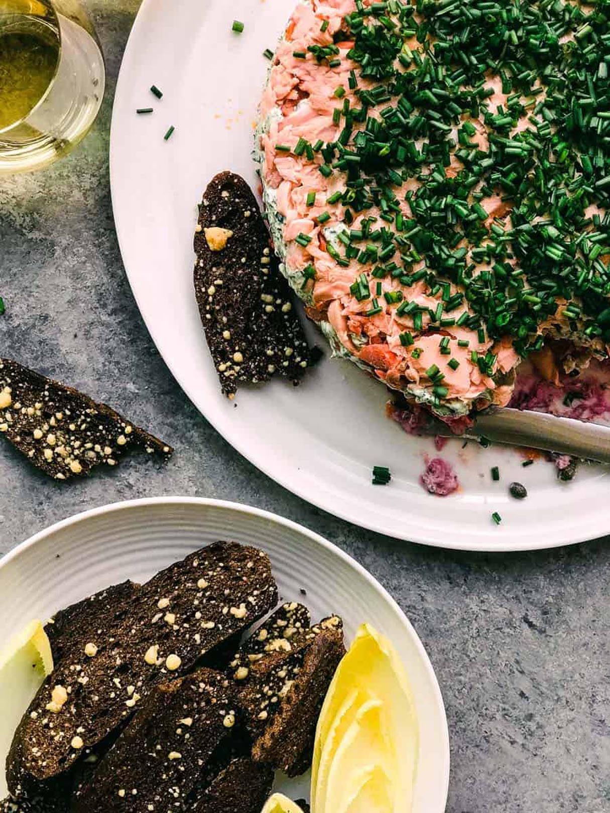 7 Layer Smoked Salmon Dip Recipe