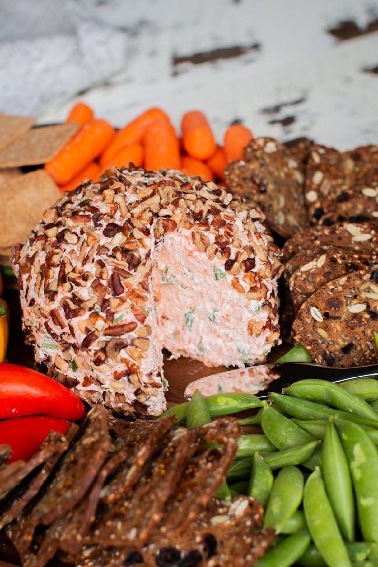 Smoked Salmon Cream Cheese Ball