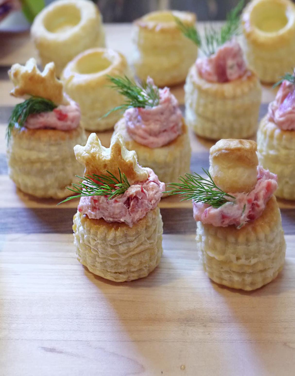 Smoked Salmon Pastry Cups {Appetizer}